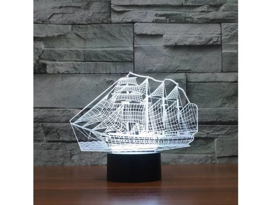 Декоративный светильник Camelion NL-404 Фрегат 3Вт/RGB/USB